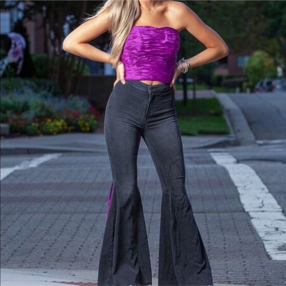 Purple Marisa Baratelli bow blouse. SO CUTE